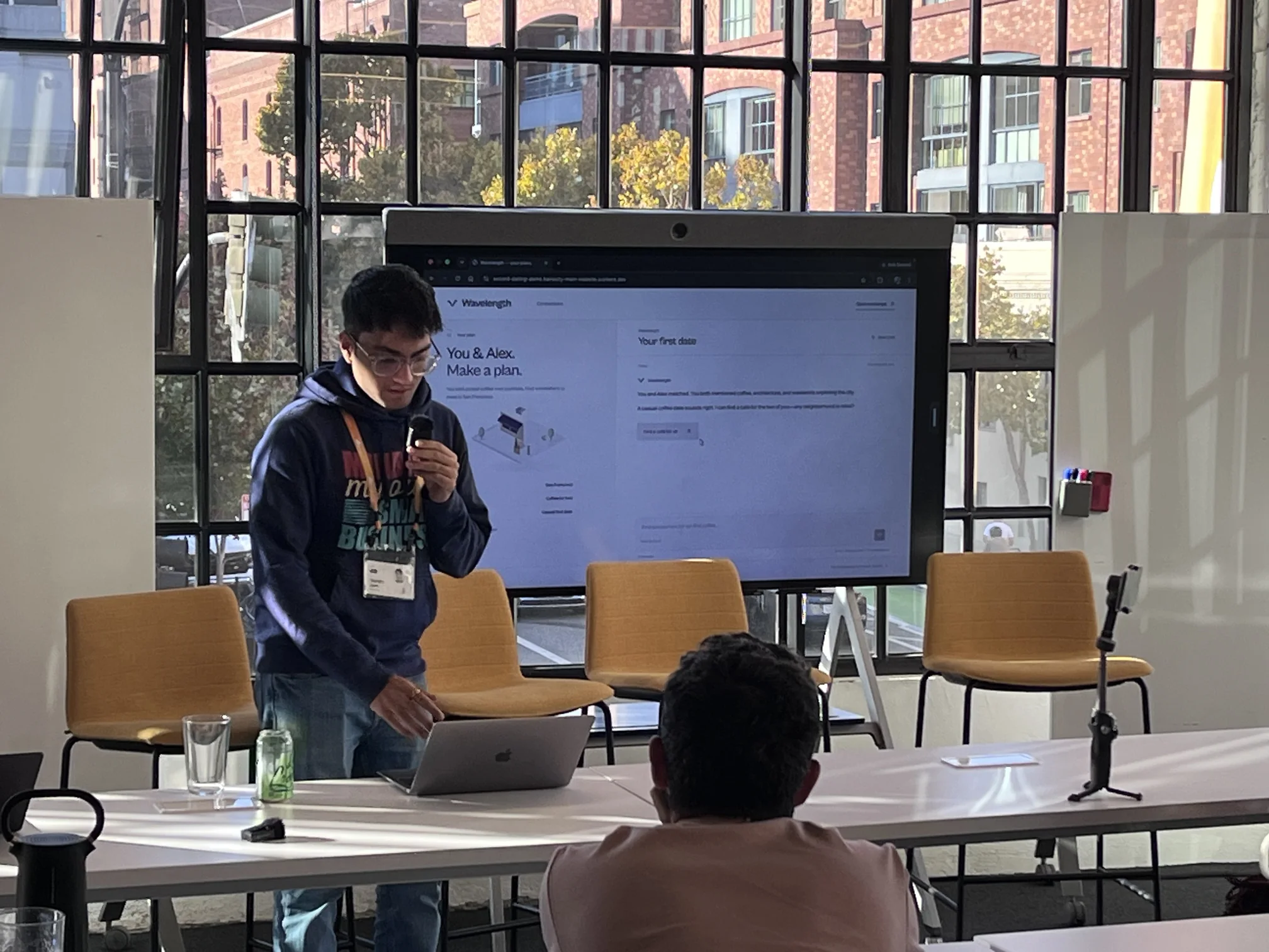 Gautam Jajoo presenting Accord